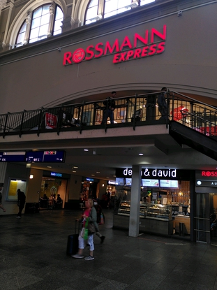 Rossmann Express Bremen Hauptbahnhof